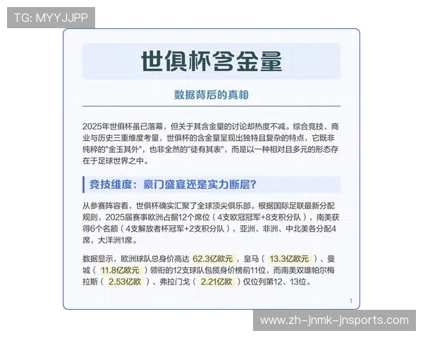 世俱杯举办城市带动本地足球产业发展的多维度案例研究